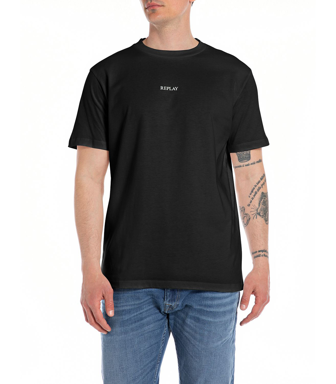 ベーシックジャージープリントTシャツ｜REPLAY リプレイ公式通販サイト